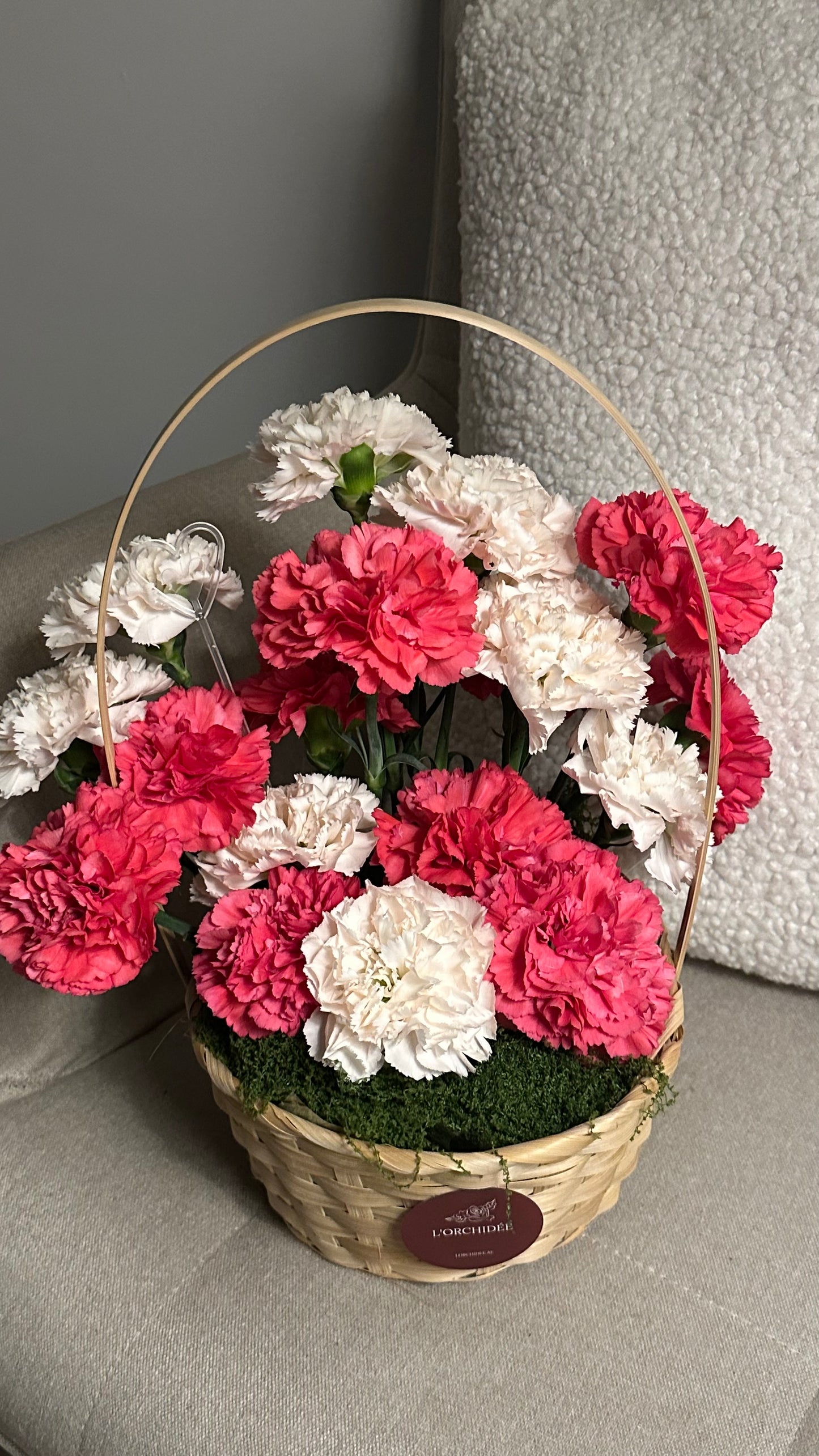 Flower basket subscription