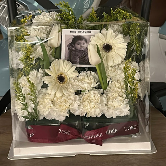 birthday box (white)